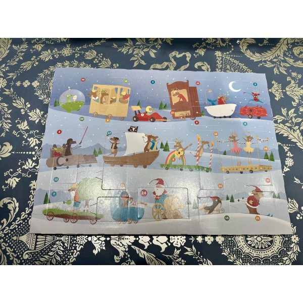 Le Calendrier de l’avent :  Défilé du Père Noël 