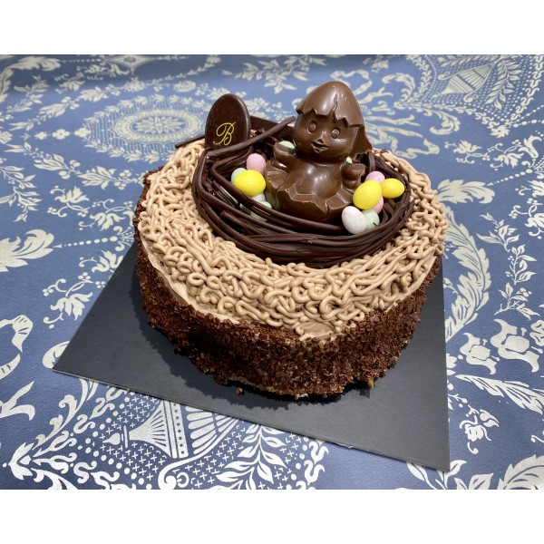 Spécial Pâque : Nid Crème Beurre Légère Chocolat 